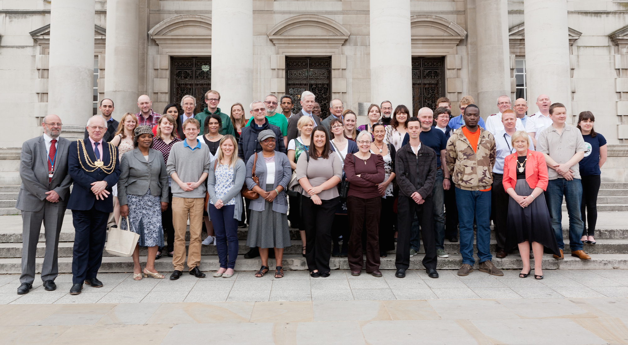 Group photo of the staff